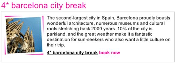 Barcelona City Break