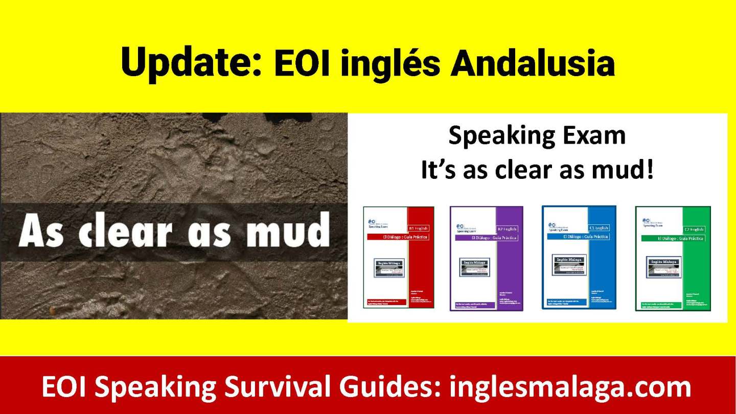 Update: EOI inglés Andalusia – Inglés Málaga
